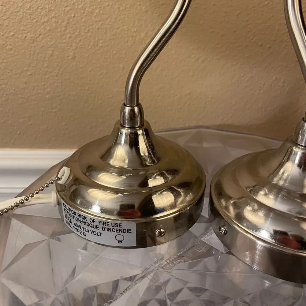 Set of 2 Arstid IKEA Pull String Wall Lamps